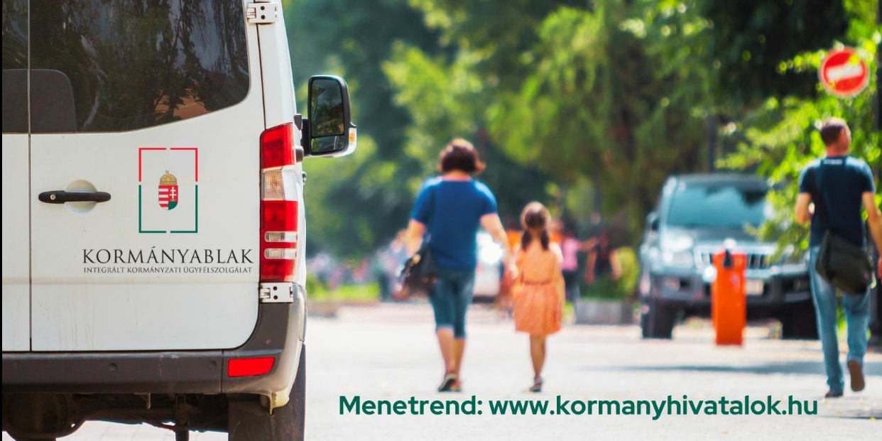 Kormányablak-busz érkezik Pomázra május 22-én