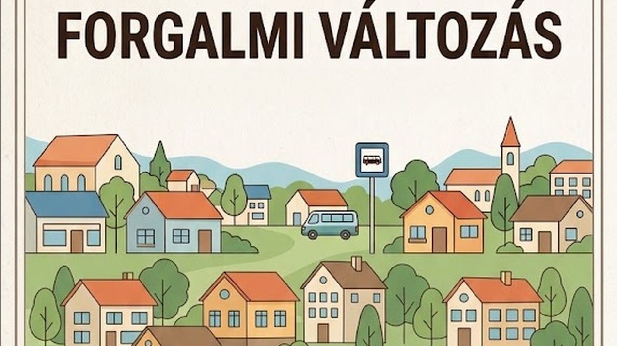 Szeptember 29-ig nem áll meg a kisbusz a művelődési háznál