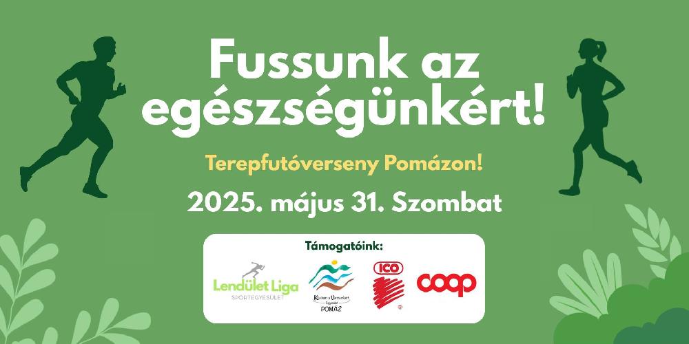 Terepfutóverseny Pomázon!