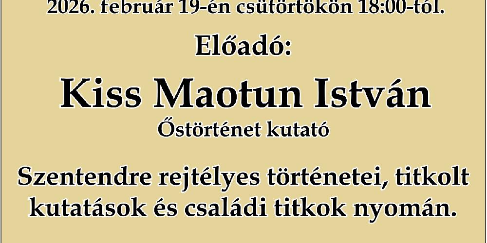 Szentendre rejtélyes történetei