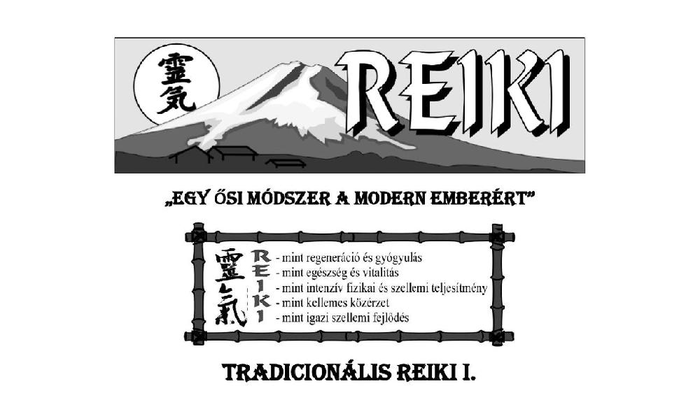 Tradicionális Reiki I.