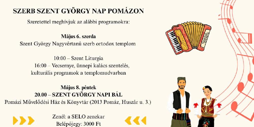 Szerb Szent György nap Pomázon