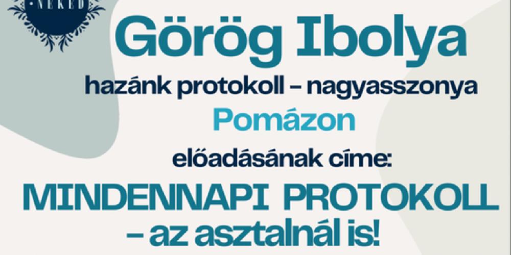 Görög Ibolya újra Pomázon