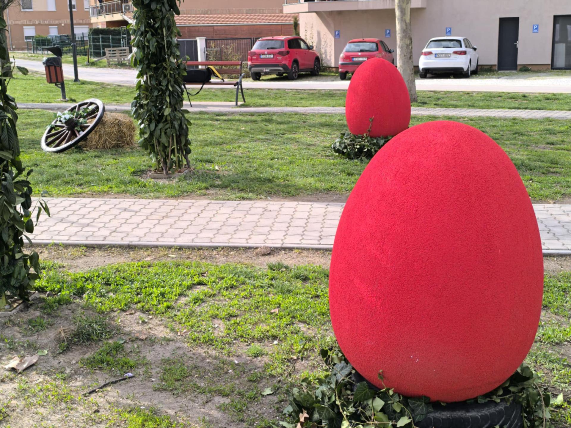 Húsvéti dekoráció a városban - 2026.