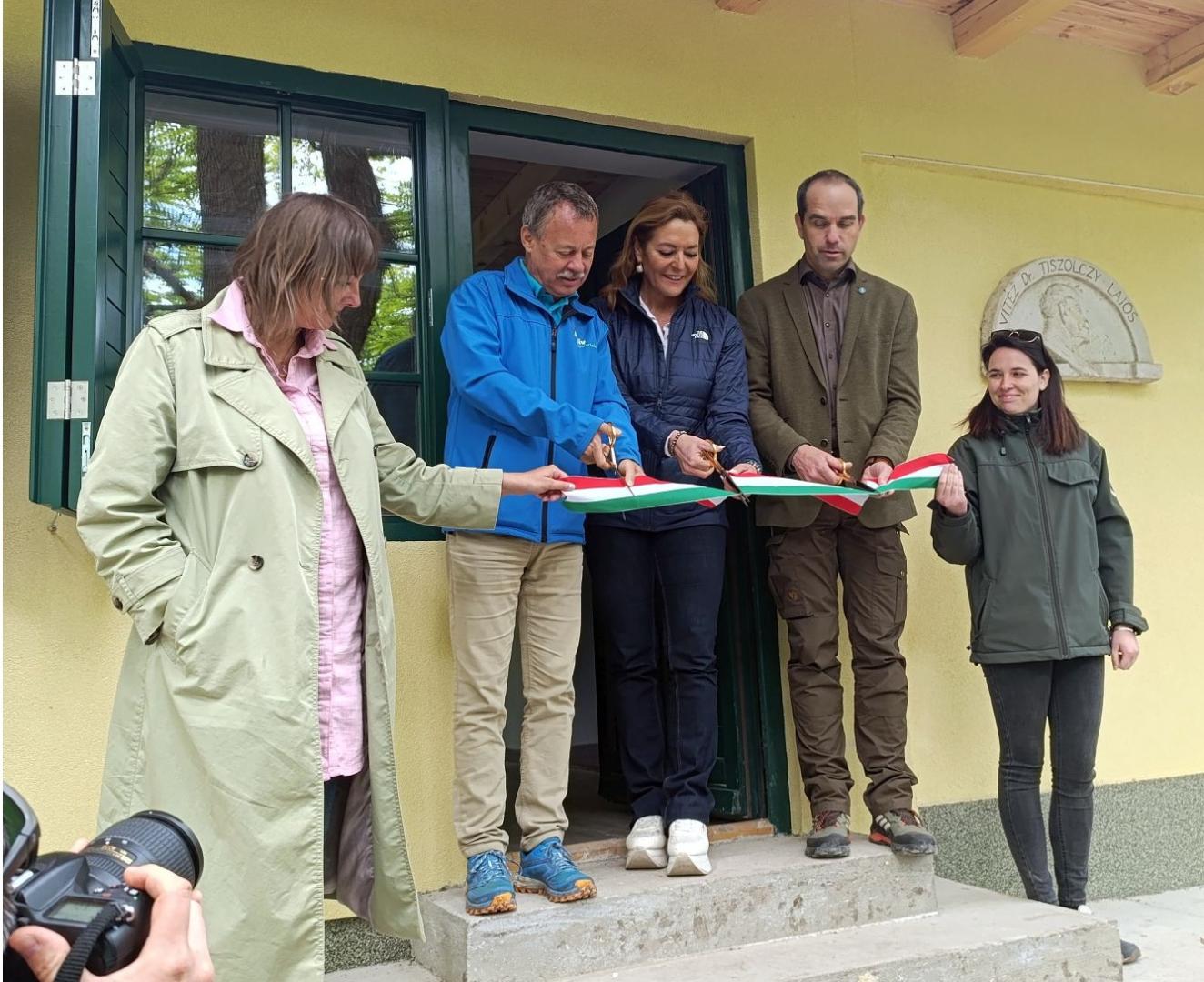 Tiszolczy ház átadó