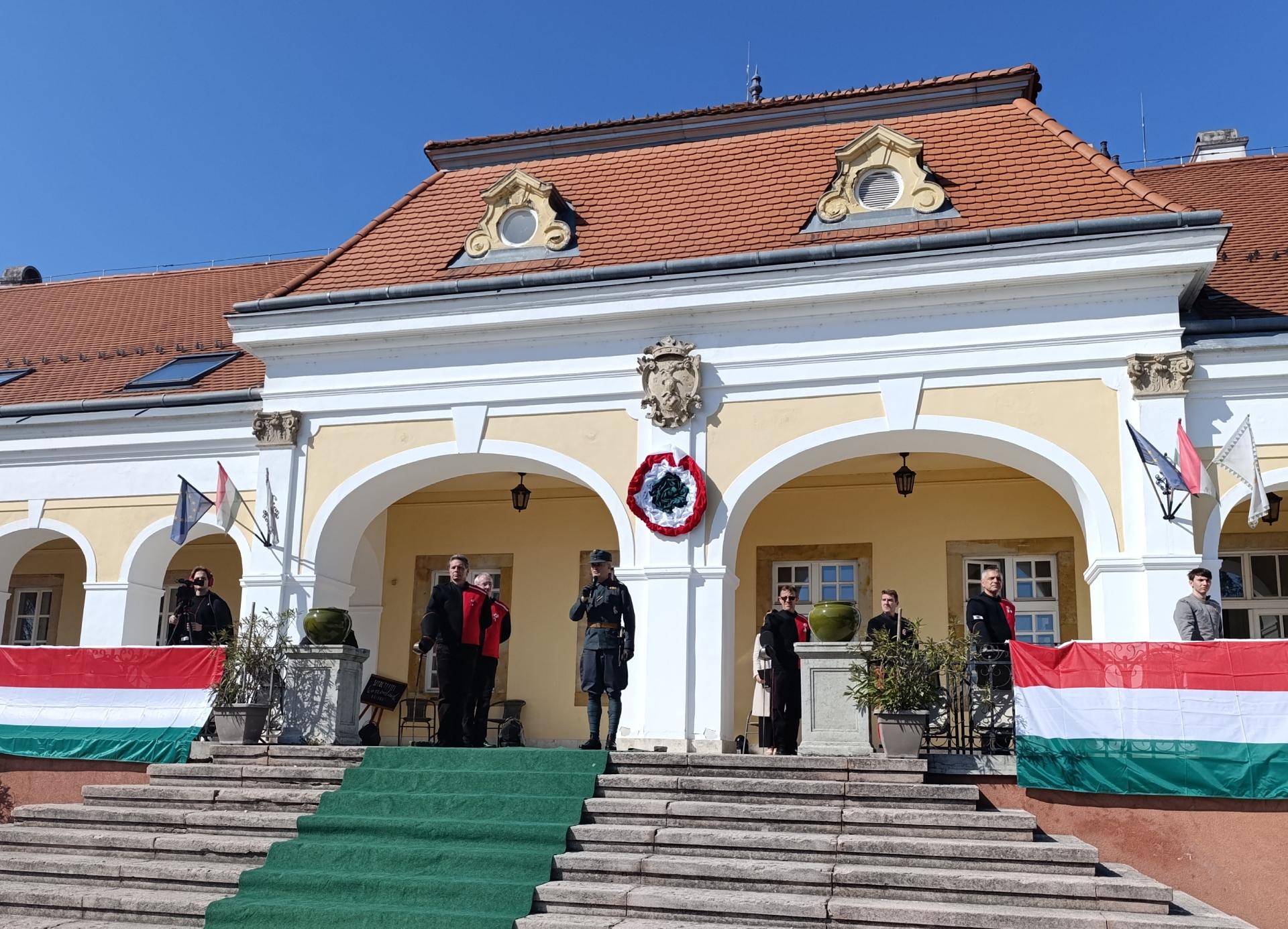 1848-as kiállítás a Kastélyban