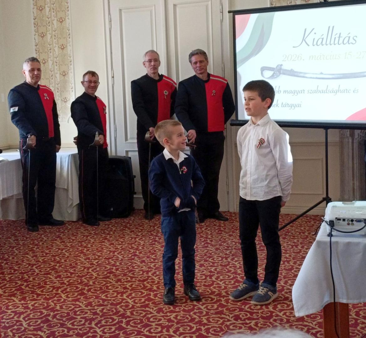 1848-as kiállítás a Kastélyban