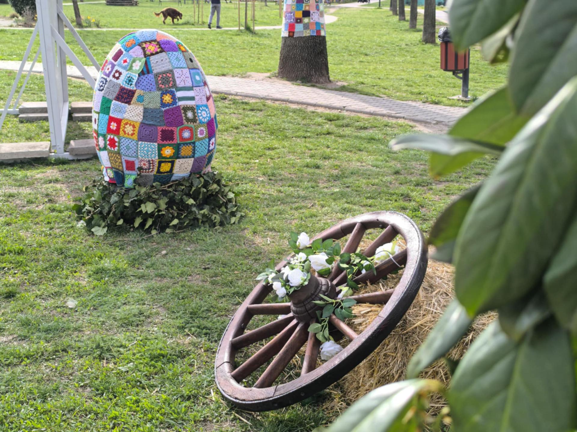 Húsvéti dekoráció a városban - 2026.