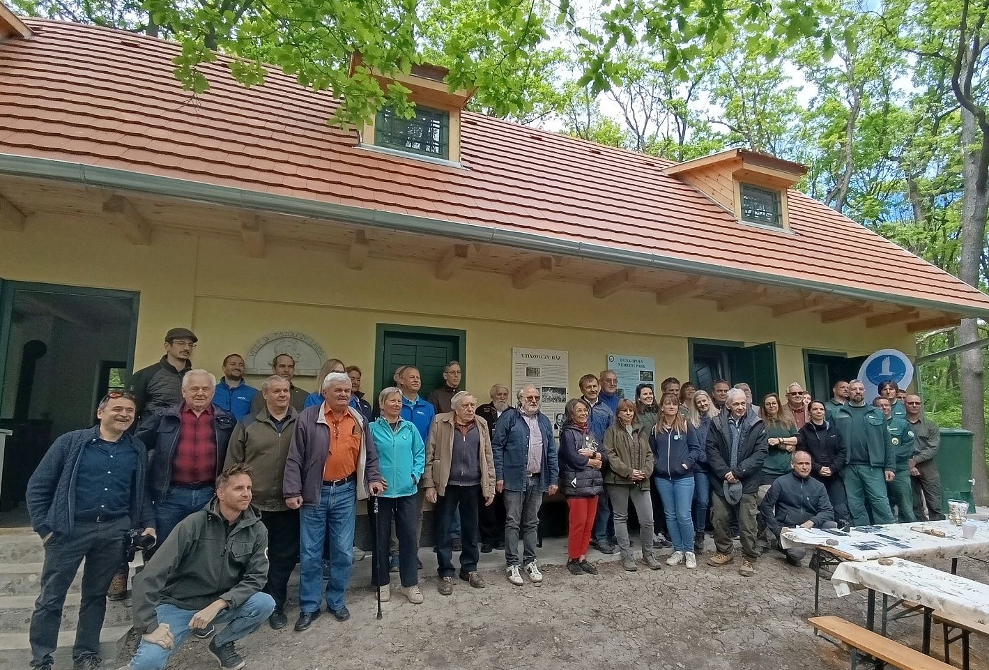 Tiszolczy ház átadó