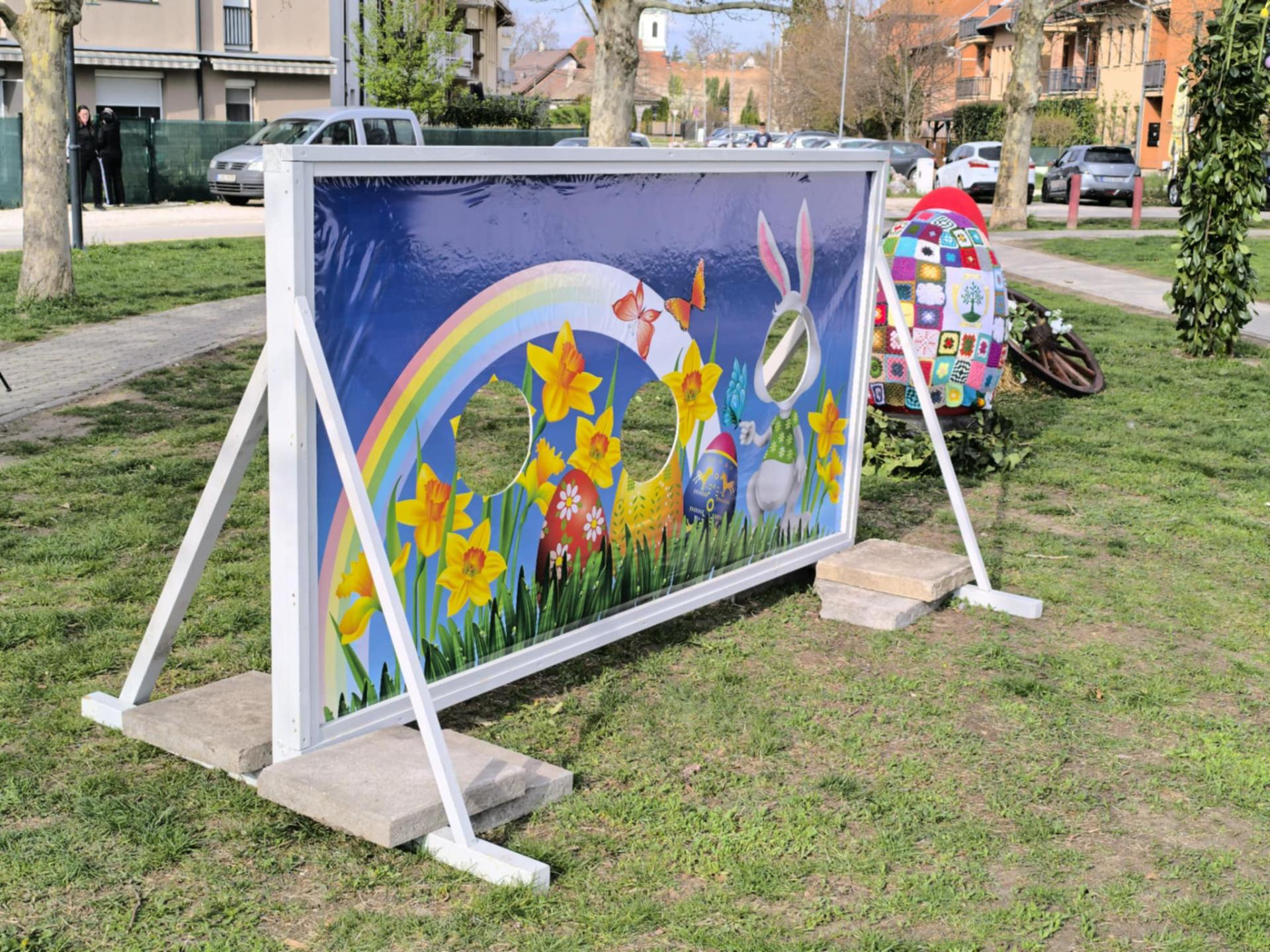 Húsvéti dekoráció a városban - 2026.