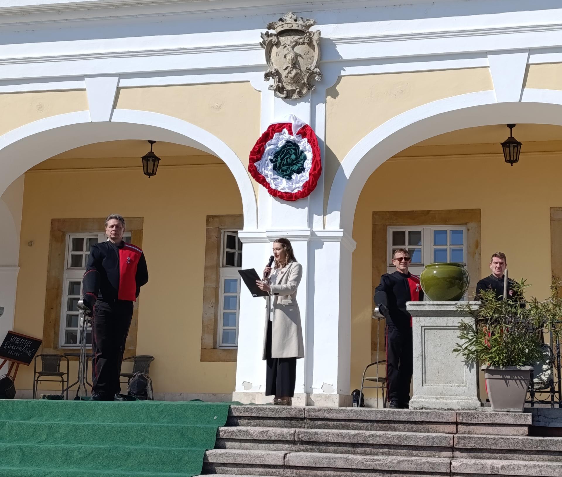 1848-as kiállítás a Kastélyban